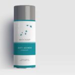 Green Spray Deo Bottle Mockup