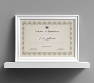Certificate Word Template 09 1 360x320